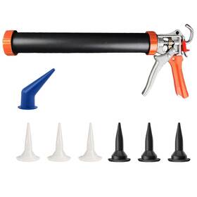 Zyk-043 Zyklonix Sausage Tube Caulk Gun 20 Oz Pack/10 Cartridge Adhesive Dual-purpo