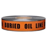 Presco Underground Detectable Tape: 2 In. X 1000 Ft. Caution Buried Oil Line Bel. Fixed Price $44.98.