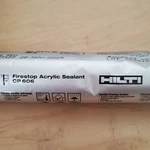 Red Hilti Cp 606 Firestop Acrylic Sealant 19.6 Fl Oz Sausage Tube. Fixed Price $13.00.
