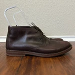 Trask Brady Chukka Boots Mens Us 12M Espresso Leather Lace Up Office Work Preppy. Fixed Price $37.96.