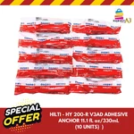 Hilti (10 Und) Hy 200-R V3 Adhesive Anchor 11.1 Fl OZ/330 Ml Exp. Feb /2027. Fixed Price $571.97.