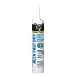 Dap Alex Fast Dry 10 Oz. Latex Silicone Non-sag White Sealant. Fixed Price $11.24.