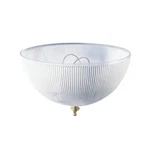 Ciata Acrylic Prismatic Dome Clip-on Shade, 8" X 4" (2 Pack). Fixed Price $38.88.