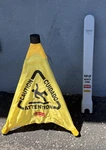 Rubbermaid Multilingual 20 Caution 3-SIDED Safety Cone Yellow 9S00YEL 1 Pack. Fixed Price $18.79.