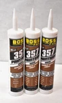 Lot Of Boss Pro 357 Painters White Acrylic Latex Caulk Cartridges 9.5OZ. Fixed Price $16.24.