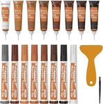 Wood Furniture Repair Kit 8 Dark Colors- Fillers And Touch Up Markers,. Fixed Price $25.97.