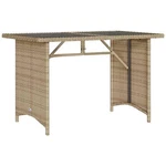 Garden Table With Glass Top - Available In Various Colors Vidaxl. Fixed Price $106.99.