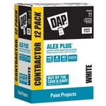 Dap Alex Plus Acrylic Latex Caulk, White, 10.1 Oz, 12 Pack,. Fixed Price $57.99.