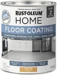 Rust-oleum Home Floor Coating, Top (50 Voc), Matte, Quart 358871. Fixed Price $46.58.