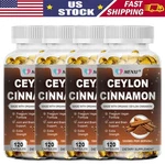 Organic 1800MG Ceylon Cinnamon Capsules Potency Blood Sugar Support Pills. Fixed Price $13.66.