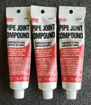 Oatey 31226 Non-hardening Pipe Joint Compound, Oz, Gray (lot Of 3) Guaranteed. Fixed Price $8.99.