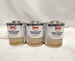 (3) Oatey 32 Oz Regular Clear Pvc Pipe Fitting Cement 31015 - Fast Shipping. Fixed Price $29.97.