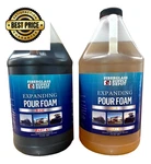 Fiberglass Supply Depot 6 Lb. Density Expanding Pour Foam, 2 Part Clear. Fixed Price $98.98.