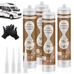 Dongxw Self Leveling Rv Roof White, 4 Pack Camper Sealant, Lap S.... Fixed Price $49.35.
