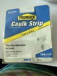 Homax 34015 Tub & Wall Caulk Strip, White, 7/8 In. 11 Ft. - Quantity. Fixed Price $8.00.