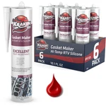 Kraken Bond Gasket Maker Rtv Silicone, 10.1OZ 6 Pack Red. Fixed Price $72.99.