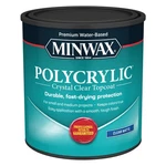 Polycrylic Protective Wood Finish Clear Matte 32 Fl Oz Minwax 622224444 Quart. Fixed Price $35.99.