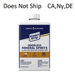 Klean Strip 32OZ Mineral Spirits Odorless, Fast-dissolving Formula. Fixed Price $12.96.