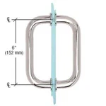 C.r. Laurence SDPR6CH Crl Chrome 6" Tubular Back-to-back 3/4" Diameter Shower.... Fixed Price $44.99.