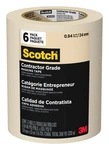 Scotch Contractor Grade Masking Tape, 1 Inch Wide (0.94 In. 0.94" Width, Tan. Fixed Price $24.05.