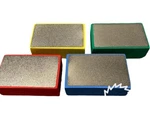 Diamond Hand Polishing Pads For Sanding & Grinding Stone, Concrete, Glass - 4PK. Fixed Price $19.99.