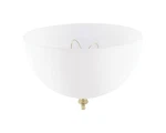 Westinghouse 81494 White Acrylic Dome Clip On Lamp Shade 7-3/4 Dia. X In.. Fixed Price $17.85.