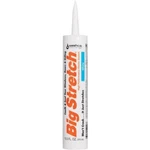 Sashco 10016 Big Stretch Caulk Cartridge, White 10.5OZ. Fixed Price $10.00.