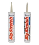 Sashco 10002 Big Stretch Acrylic Latex High Performance Caulking Almond. Fixed Price $34.95.