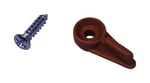 Us Hardware Mobile Home Storm Window Brown Nylon Lightweight Durable Clip 8 Pk. Fixed Price $12.99.