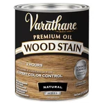 Varathane 211688H Premium Wood Stain, Oil Based, Natural, Quart. Fixed Price $18.25.