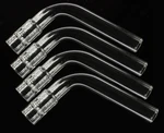 Chem-si Solo Glass Tube Stem Curved Air Drying 4 Pack (no Screens). Fixed Price $18.99.