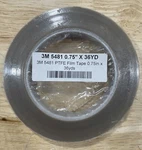 3M 5481 Ptfe Film Tape, Gray, 3/4 In X 36 Yd, 6.8 Mil, Roll (7100221352). Fixed Price $175.00.