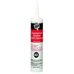 Dap Silicone Sealant, 10 Oz, Cartridge, White, Base, Commercial Kitchen. Fixed Price $19.97.