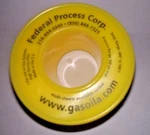 QTY/8 Federal Process YT75 Thread Tape For Gas Roll 520''L X 1''W Yellow. Fixed Price $13.45.