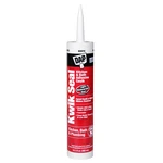 Dap Kwik Seal Kitchen & Bath Adhesive Caulk: 10.1 Fl. Oz. Cartridge (white). Fixed Price $16.99.