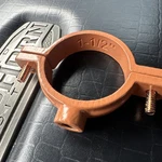Oatey (box Of 10 ) 1-1/2 Split Ring Epoxy Coated Hanger. Fixed Price $18.00.