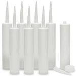 Bright Creations Pack Of 8 Empty Caulk Tubes - 11 Oz Refillable Cartridges Til. Fixed Price $38.44.