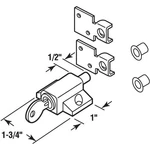 Slide-lock Keyed Secure Patio Sliding Doors, Aluminum. Fixed Price $21.59.