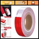 2" X 160' Reflective Safety Tape - Red & White Conspicuity, Waterproof For Vehic. Fixed Price $46.99.
