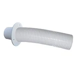 Trident Marine 4' White Stern Flex Hose W/transom Flange (TFK-4W). Fixed Price $34.99.