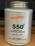 Jetlube 550 Nonmetallic Anti Seize Compound - New. Fixed Price $13.00.