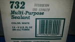 Case Of 12 Dow Corning 3140717 Rtv 732 Multi-purpose Sealant 3.0 Oz-white. Fixed Price $57.86.