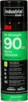 3M Hi-strength 90 Spray Adhesive, Permanent, Bonds Laminate, Wood, Concrete, Met. Fixed Price $29.53.