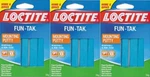 Loctite Fun-tak Mounting Putty, 2-OZ. Lot Of 3. Fixed Price $12.95.