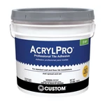 Custom Building Products ARL40003 Acrylpro Ceramic Tile Adhesive 3.5 Gal.. Fixed Price $74.87.