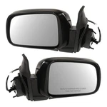 Smooth Black Folding Power Mirrors Pair Set For 02-06 Honda Cr-v. Fixed Price $86.35.