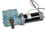 Leeson Electric Motor CM34D14NZ1B 1400RPM .46HP W/ Allining-lander 33051 Gearbox. Fixed Price $251.30.