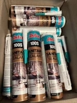 12 Akfix 100S Clear Silicone Sanitary Sealant Bathroom & Kitchen - 10.1 Fl Oz. Fixed Price $36.00.