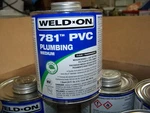 Lot Of 12 Weld-on 781 Clear Pvc Plumbing Medium Brush Top Quart 14006 New. Fixed Price $249.99.