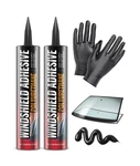 2 Pack Polyurethane Windshield Adhesive - Quick Curing & Weather Resistant .... Fixed Price $40.84.